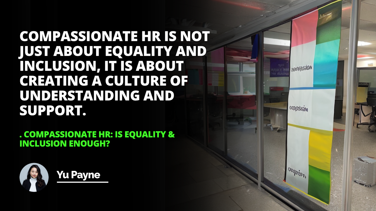 Discover how to create a workplace culture of compassion and inclusion. Learn why equality alone is not enough to create a safe and productive work environment.