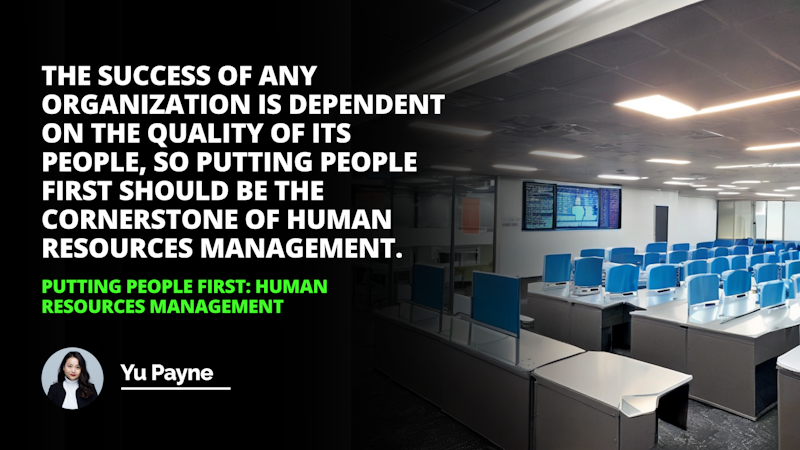 Learn how to put people first in Human Resources Management. Discover the importance of creating a positive work environment and how to foster employee engagement.