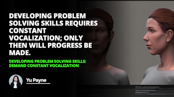 Learn how to develop problem solving skills and why it's important to constantly vocalize your thoughts. Discover the benefits of problem solving and how to get started.