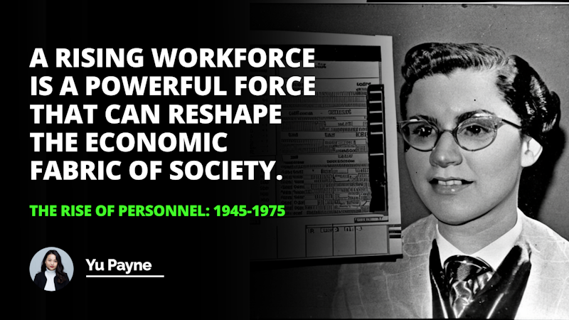 Object, Personnel Record Card, Caption, Keeping, track of personnel records is a major part of the rise of personnel management from 1945 - 1975, personnel management
