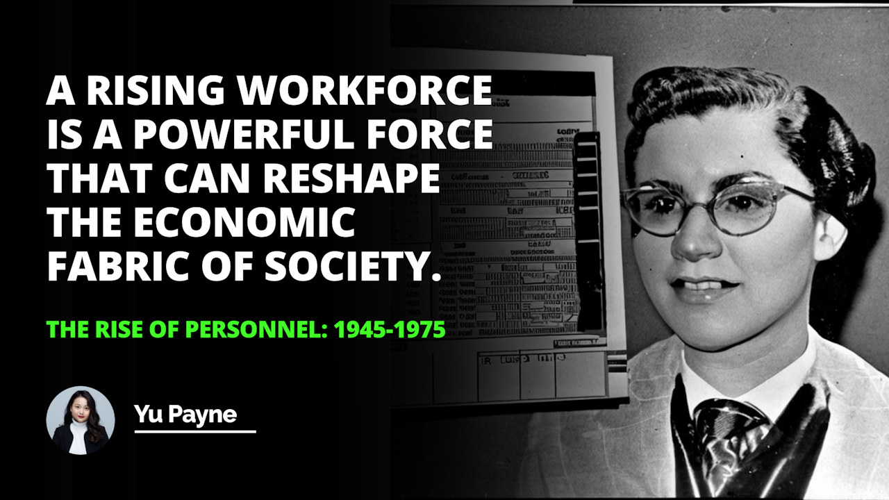 Object, Personnel Record Card, Caption, Keeping, track of personnel records is a major part of the rise of personnel management from 1945 - 1975, personnel management