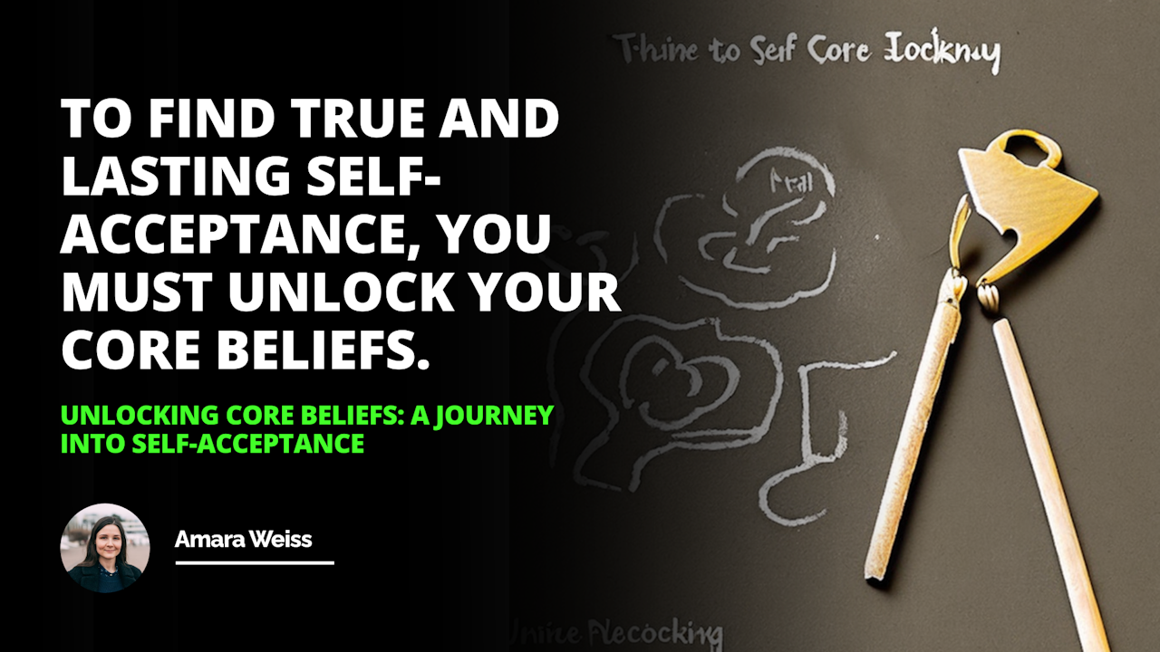 Finding my true self starts with unlocking the core beliefs behind it  time to embark on this journey of self-acceptance Unlock Your Soul