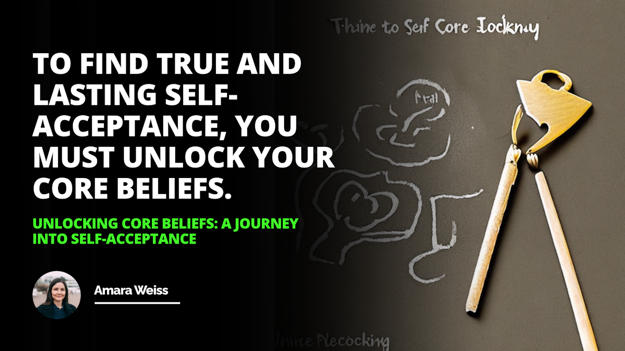 Finding my true self starts with unlocking the core beliefs behind it time to embark on this journey of self-acceptance Unlock Your Soul