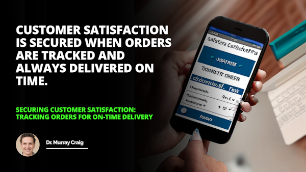 We want to make sure our customers are satisfied Thats why we use this Tracking Order system to ensure ontime delivery of their orders