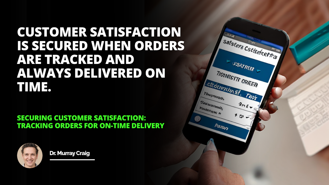 We want to make sure our customers are satisfied Thats why we use this Tracking Order system to ensure ontime delivery of their orders