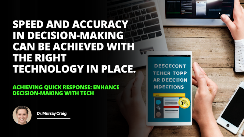 Staying on top of trends and decisions has never been easier with the right tech tools to help streamline the decisionmaking process AchieveFasterResults