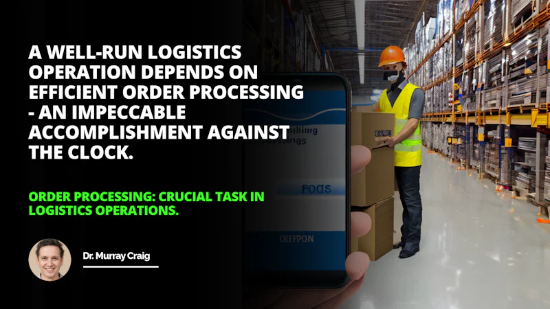 Streamlining order processing with our Crucial Task Logistics technology ensures swift operations and accurate deliveries