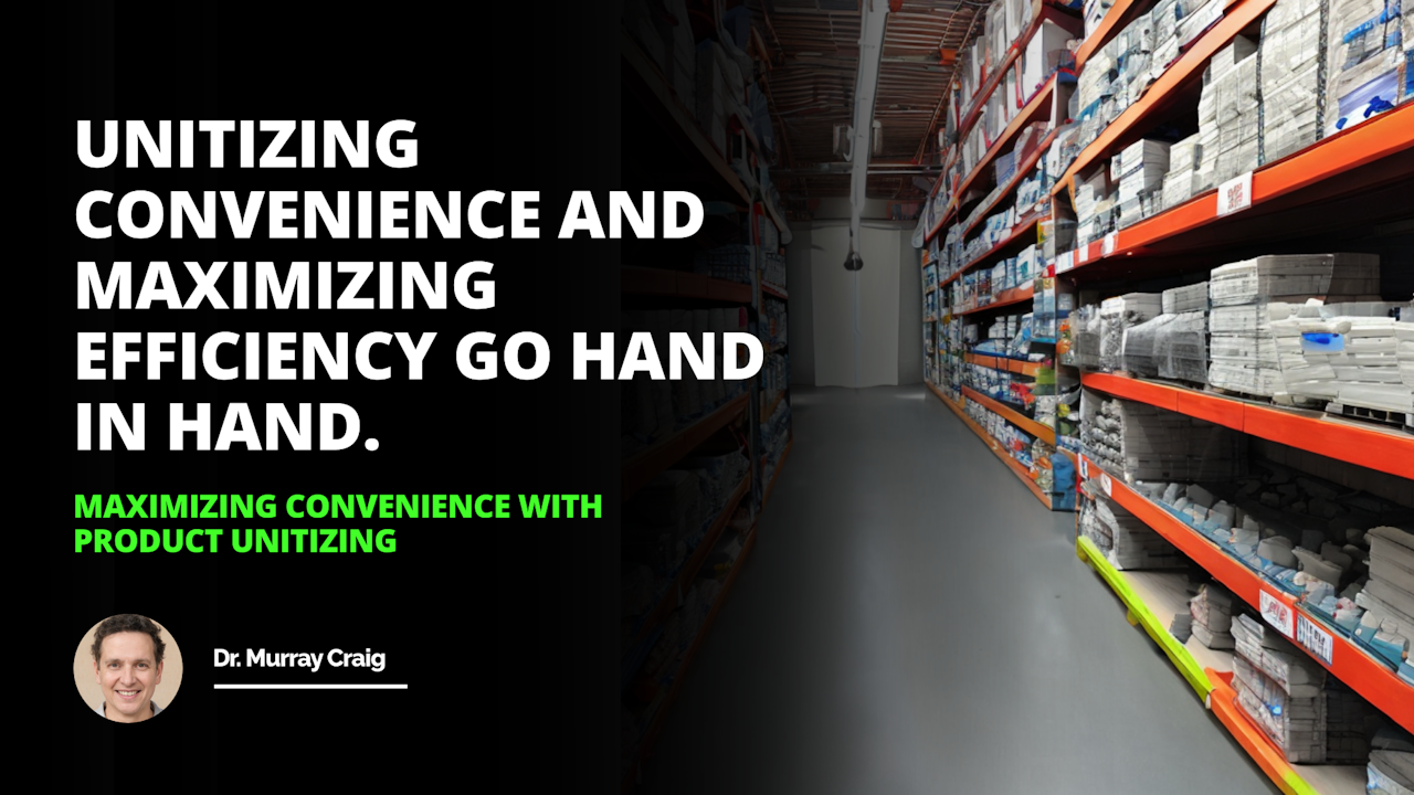 Unitizing our products makes it easier to store and transport them maximizing convenience for our customers Unitizing Convenience