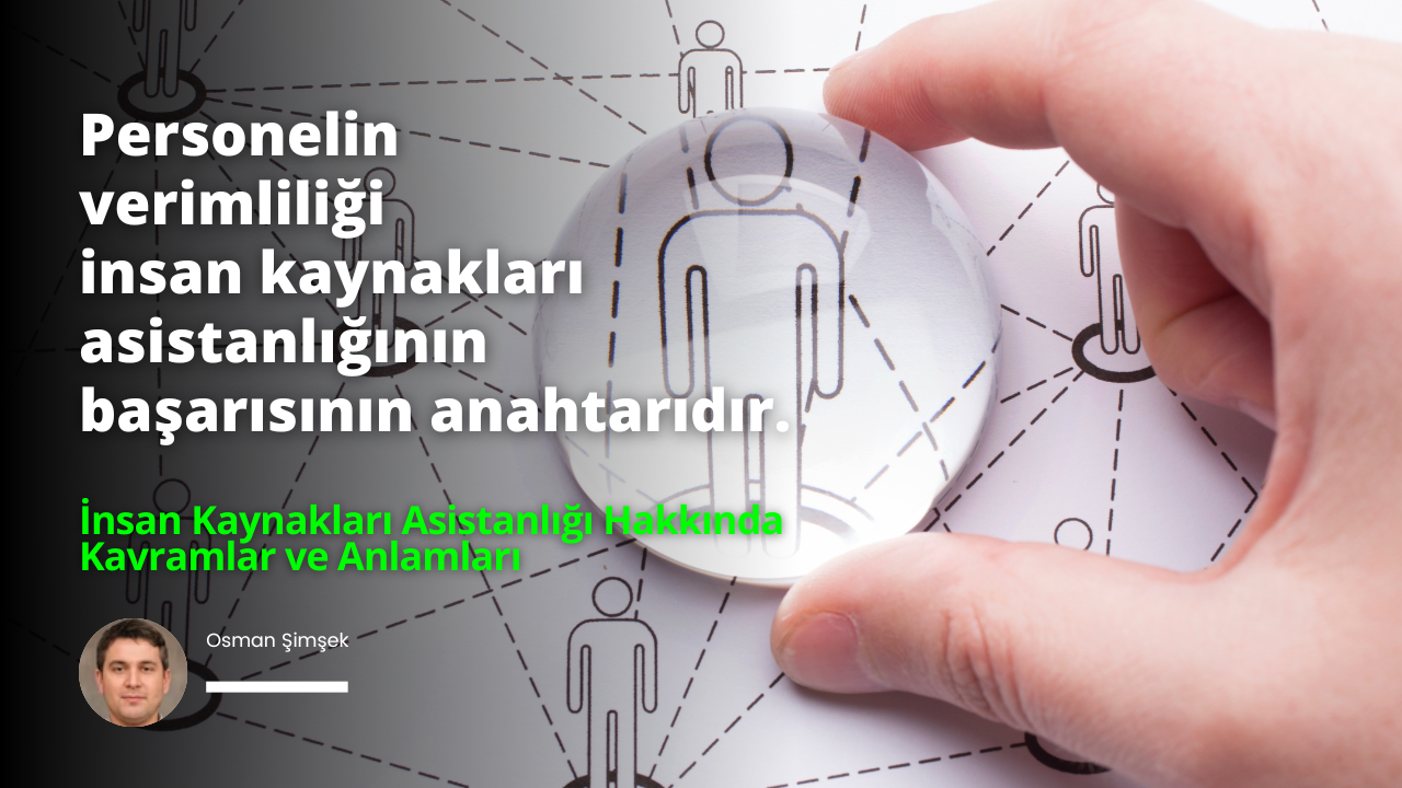 Görsel, bu alanların her birini temsil eden simgeler ve grafiklerden oluşmaktadır ve bir İnsan Kaynakları Asistanının farklı sorumluluklarını ve işlevlerini aktarmak için tasarlanmıştır.