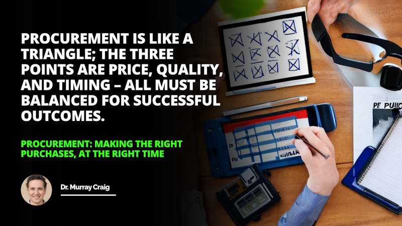 Choosing the right procurement items for your business can be a daunting task but this procurement checklist will help you make the right choices at the right time