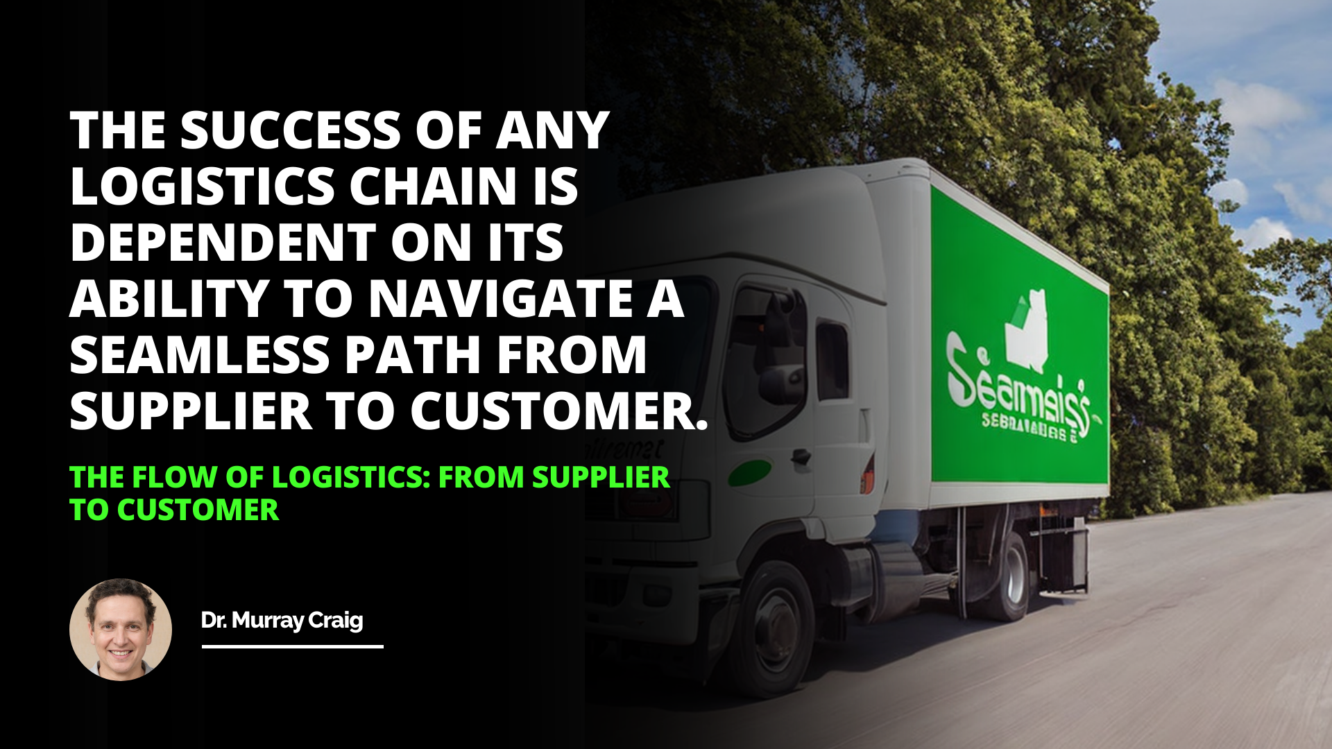 Seamlessly connecting suppliers to customers this truck is the backbone of logistics, deliver the goods