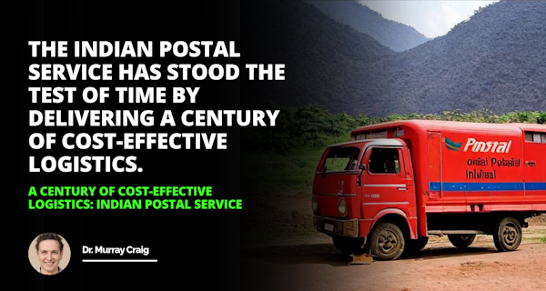 The Indian Postal Service is the backbone of affordable logistics connecting India and the rest of the world for over a century