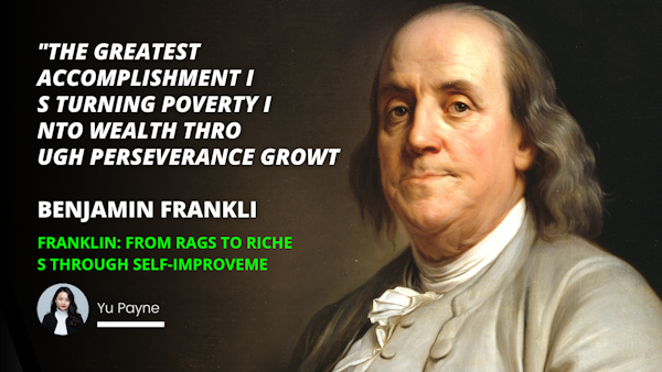 A testament to the power of selfimprovement Franklins iconic chair serves as a reminder that with hard work and determination anything is possible, Franklin From Rags To Riches