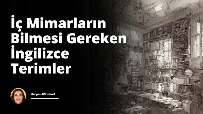 İç mimarlık, çokuluslu ortamlarda çalışan bir disiplin olduğundan, iç mimarların çeşitli dillere hakim olmaları önemlidir. İngilizce, iç mimarlık alanında çok kullanılan bir dildir ve iç mimarlar, çoğu proje için çalışmalarını İngilizce olarak sunma eğilimindedir. İç mimarların İngilizce olarak çalışmalarını etkili bir şekilde sunması için, iç mimarlık terimlerini öğrenmesi gerekmektedir. İç mimarlar, iç mimarlık alanındaki temel terimleri ve teknik terimleri öğrenerek kariyerlerinde başarılı olmaya çalışmalıdır. Böylelikle İngilizce olarak çalışmalarını daha etkili bir şekilde sunabilecekler ve İngilizce terimleri konuşurken ya da yazarken güvenle kullanabileceklerdir.