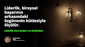 Liderlik bir grup insann kendi abalaryla hedeflerine ulamasn salamak iin zellikleri olan kiilerin oluturduu bir kavramdr Liderlik ortamn ihtiyalarna karlk gelen kararlar vermek ve