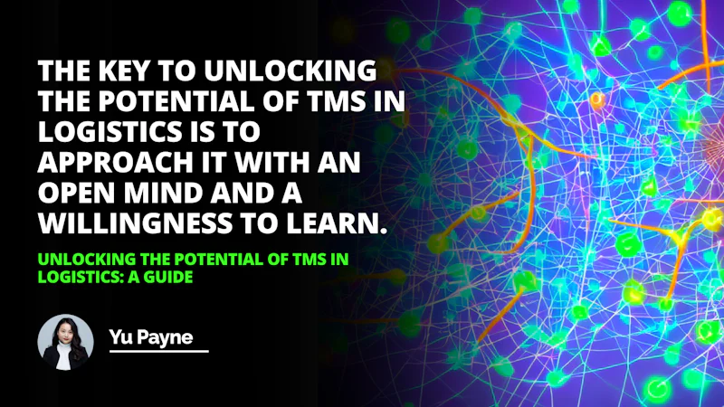 Colorful futuristic image of transportation management system with arrows, web-like structure, glowing orbs, map, robotic arm for efficiency and cost-effectiveness.