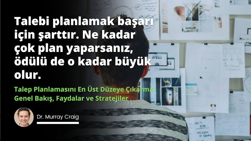 Talep planlama, tedarik zinciri yönetiminde kuruluşların müşteri değişikliklerini daha iyi tahmin etmesine ve bunlara yanıt vermesine yardımcı olan önemli bir süreçtir.