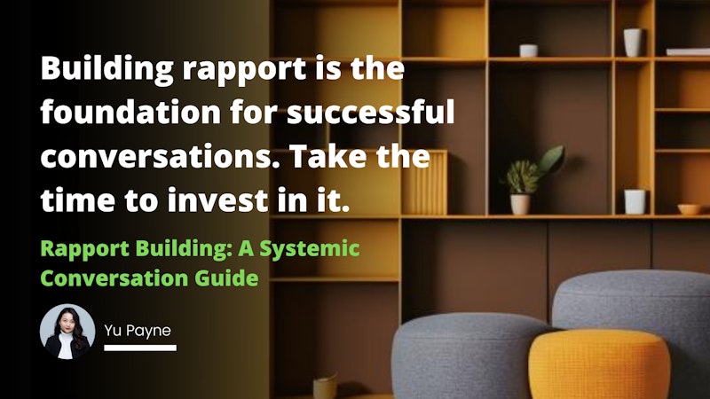 A warm and inviting photo of two people in conversation, showing mutual respect and understanding while maintaining a comfortable distance between them, surrounded by subtle details of bookshelves and plants in shades of yellow, orange, and brown.