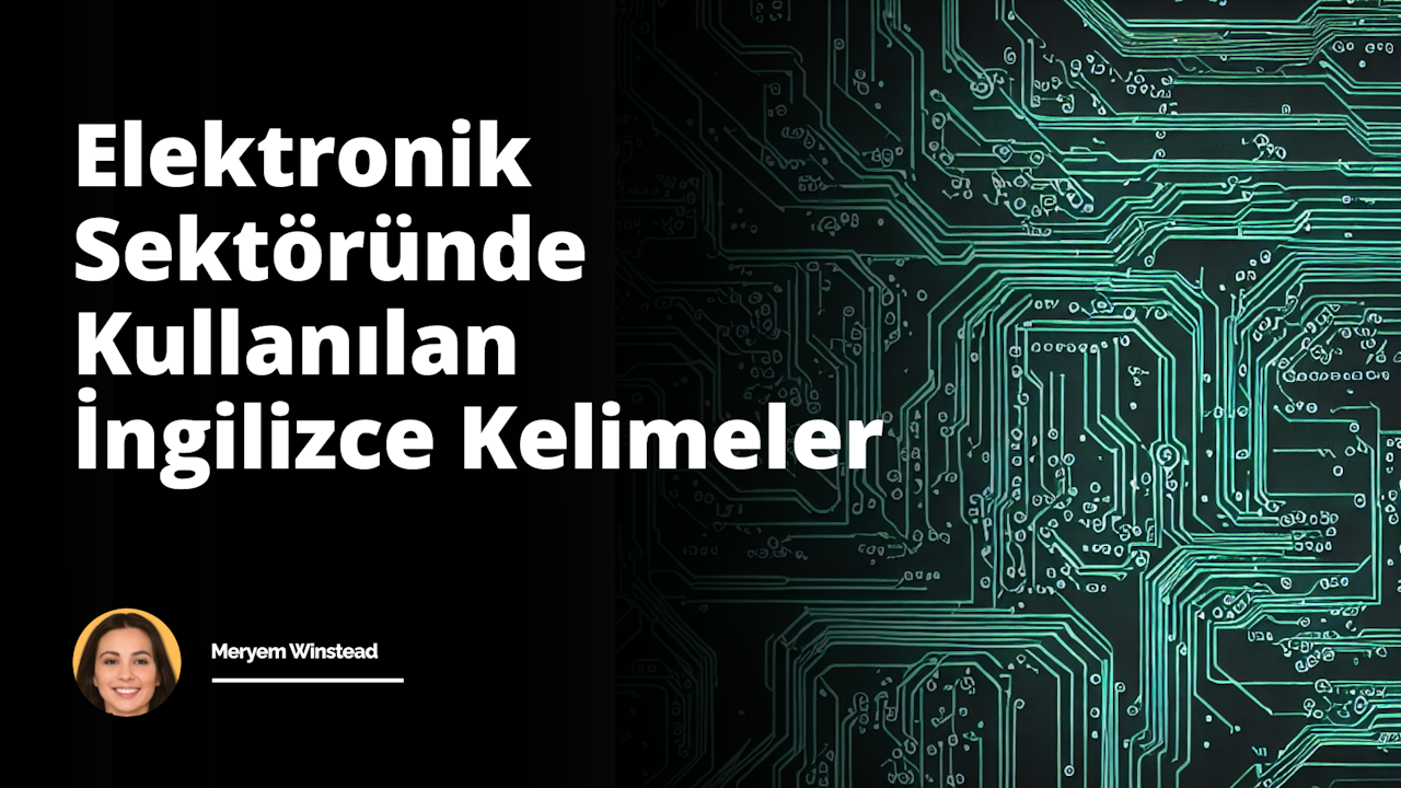 Elektronik sektöründe, teknolojinin ve online alışverişin gelişmesiyle, çok sayıda İngilizce kelime kullanılmaktadır. Birçok kelimeler, özellikle bu sektörde çalışanlar ve alıcılar arasında alışveriş sırasında kullanılmaktadır. Örneğin, 'arıza' ve 'kontrol' gibi kelimeler, ürünlerin kalitesinin kontrolü noktasında kullanılmaktadır. Ayrıca,  'Güvenlik' gibi kelimeler, müşterilerin ürünlerinin güvenliği için önlemler alınmasını sağlamak için kullanılmaktadır. Bununla birlikte, 'özelleştirme', 'tasarım' ve 'yükseltme' gibi kelimeler, ürünlerin müşterilerin ihtiyaçlarına göre özelleştirilmesi ve geliştirilmesi için kullanılmaktadır. Özetle, elektronik sektöründe çalışanlar ve alıcılar arasındaki iletişimi sağlamak ve ürünleri geliştirmek için çok sayıda İngilizce kelime kullanılmaktadır.