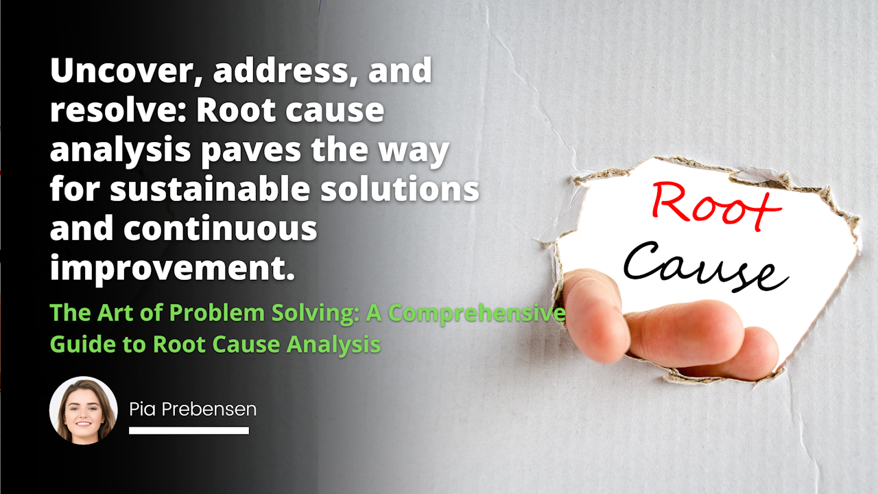Uncover, address, and resolve: Root cause analysis paves the way for sustainable solutions and continuous improvement.