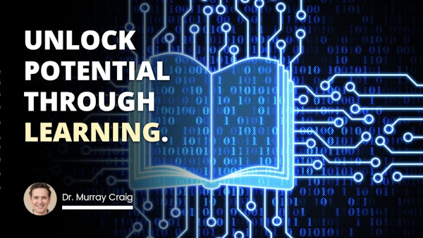 In this image, a book with a circuit board and text can be seen on a blue background. There is a white letter on a black background in the top left corner, and a white circle with blue dots in the top right corner. To the right of the book is a blue screen with white text, and a close-up of a black and white logo in the bottom left corner. A close-up of a man smiling is present in the bottom right corner, and a screen with numbers and a blue border is located in the center of the image. All of these objects are in sharp focus.