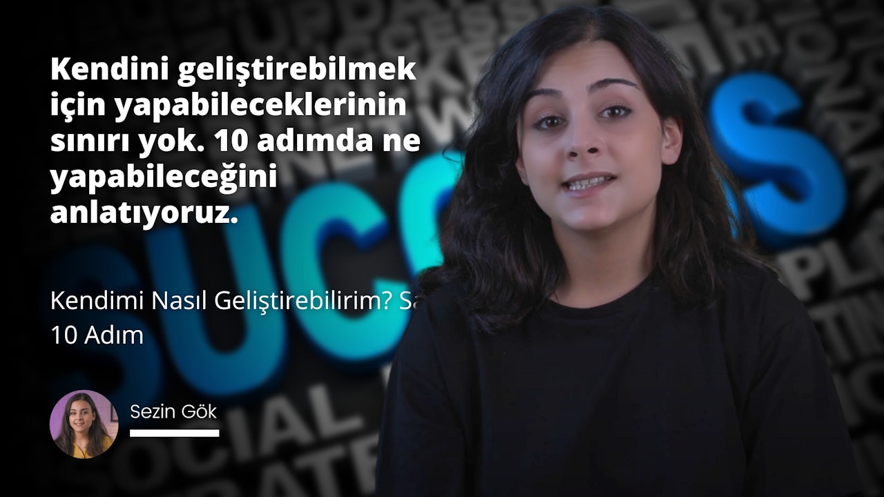 Uzun, koyu kahverengi saçlı bir kadın siyah bir gömlek giyerken görülüyor. Yüzünde hoş bir ifade var ve doğrudan kameraya bakıyor. Saçları gevşektir ve uçlarından hafifçe kıvrılarak sırtından aşağı dökülmektedir. Arkasındaki arka planda mavi ve siyah bir zemin ve beyaz bir metin var. Sağında siyah zemin üzerinde mavi bir harf vardır. Bir tabelanın yakın çekiminin önünde duruyor ve ön planda bir kişinin ağzının yakın çekimi görülebiliyor. Sağ alt köşede bir telefon ekranının yakın çekimi var. Kadın mutlu ve memnun görünüyor ve güven duygusu veriyor.