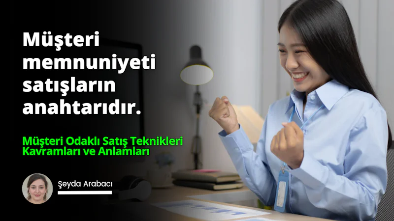 Müşteri odaklı satış teknikleri, satış yapan kişilerin müşteriye neyin satılacağını daha iyi anlamalarını ve ürünü veya hizmeti müşterinin ihtiyaçları doğrultusunda tanımlamalarını sağlamak için kullanılan çeşitli stratejilerin bütünüdür. Bu teknikler, müşterinin ihtiyaçlarını belirlemek ve gerektiği gibi anlamak için önemlidir. Müşteri odaklı satış teknikleri, müşterinin ihtiyaçlarını karşılamak için satış stratejilerinin değiştirilmesini, satış öncesi ve sonrası desteği arttırmayı ve satış ekibinin müşteriye daha fazla zaman ayırmasını gerektirir. Bu teknikler, satışın önemli bir parçası olan satış ortamını daha etkili hale getirmek için de kullanılır.