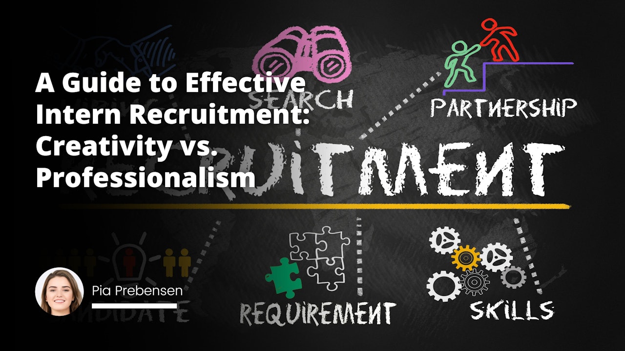 In the intern recruitment process, it's essential to find a balance between creative and professional approaches. By incorporating real-world scenarios, using a mix of evaluation methods, and ensuring a fair and transparent hiring process, companies can effectively assess candidates' technical skills and cultural fit while providing a positive experience for both the intern and the company. Continuously improving and refining the recruitment process is key to achieving success in intern recruitment and onboarding.