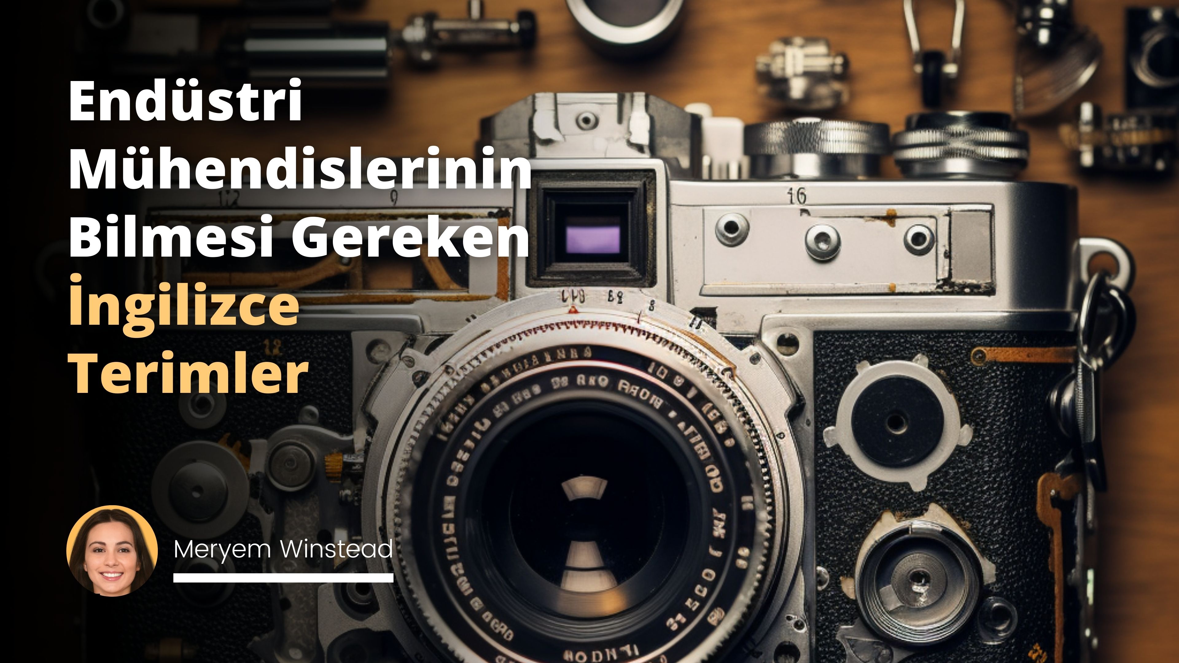 Konseptimiz, endüstri mühendislerinin bilmesi gereken İngilizce terimler ve anlamları üzerine odaklanmış bir çalışma. Seçtiğimiz sanat dalı fotoğrafçılık, 35mm lens ile detaylarıyla birleşmiş. Alanında usta bir fotoğrafçı olan David Fincher'ın ellerinde hayat bulacak bu kare, geniş bir endüstriyel ortamda, mühendislerin çalıştığı makinaların yanında, üzerinde çeşitli İngilizce terimlerin yazılı olduğu notlarla dolu bir tahtayı merkezine alıyor. Sahnenin genel tonu soğuk renklerden oluşuyor; griler ve mavi tonları ağırlıkta, ilk bakışta teknik bir atmosfer oluşturuyor. Mühendislerin yüz ifadeleri yoğun konsantrasyon ve öğrenme arzusunu yansıtıyor. Genel aydınlatma, tahtaya vurmuş bir spot ışığı ile mühendislerin notları okuduğu bölgeye yoğunlaşıyor. Bu atmosferle birlikte, yalnızca teknik bir dünyanın değil, aynı zamanda sürekli öğrenmeyi ve gelişmeyi hedefleyen bir dünyanın kapılarını aralıyoruz.