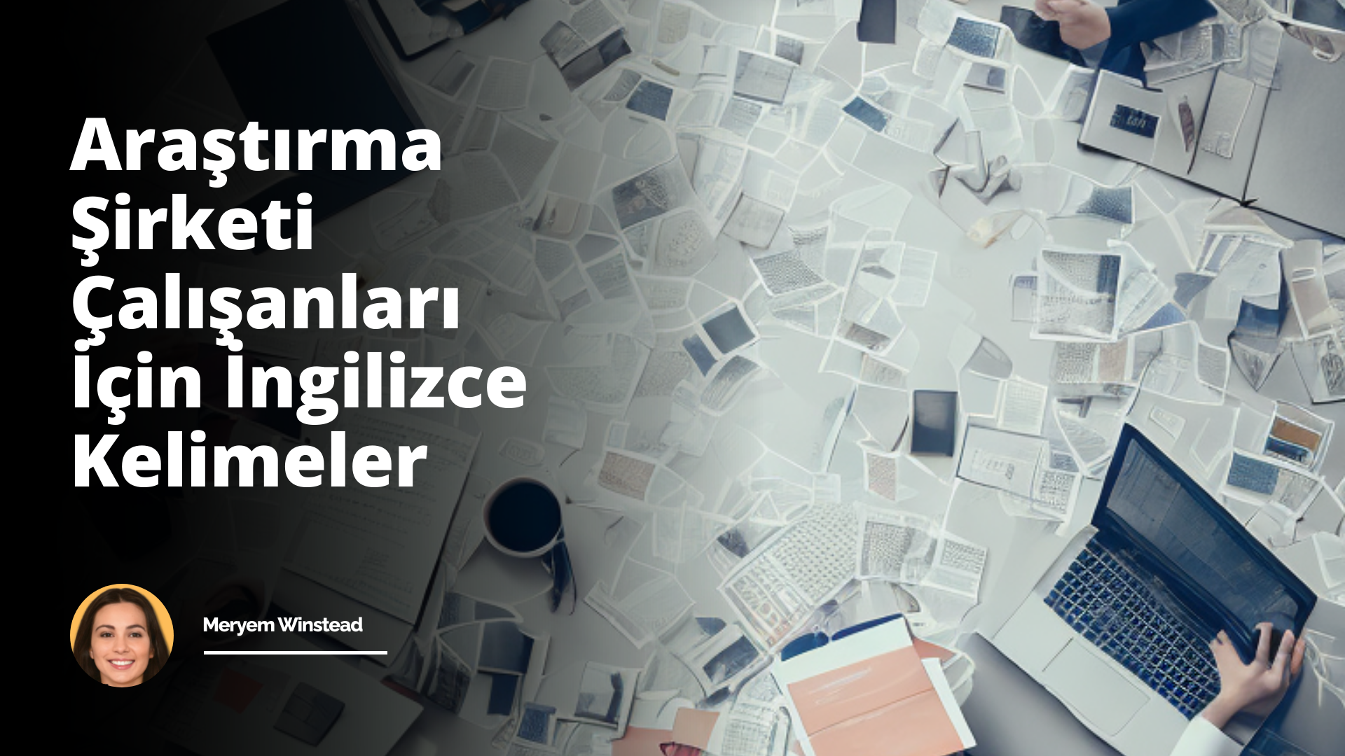 Bu görsel konsepti, araştırma şirketi çalışanlarına yönelik İngilizce kelime haznesini genişletmek için özel olarak oluşturulan platformu temsil etmektedir. Bu konsept genel hissi ve temayı toplayabilmek adına bir fotoğraf formatında sunulmuştur. Özellikle belirtilen konsepte uygun olarak sahnede bir araştırma şirketi çalışanı, çevresi tamamen İngilizce kitaplar, dergiler ve bilgisayar ekranında açık olan İngilizce kelime pratiği yapan bir platform ile çevrili şekilde oturan bir masaya odaklanmaktadır. Fotoğrafta kullanılacak olan lens boyutu, hem sahnenin derinliğini yakalamak hem de detayları hiçbir şekilde gözden kaçırmamak adına 35mm olarak belirlenmiştir.  Sahnenin genel renk sıcaklığı, çalışma odasının sıcak ve huzurlu bir atmosferini yansıtacak şekilde düşük ve yumuşak tonlarda ayarlanmıştır. Çalışanın yüz ifadesinde yoğun bir konsantrasyon ve hafif bir gülümseme rahatça fark edilebilir hale getirilmiştir. Aydınlatma ise, masanın üzerinde duran lambadan yumuşak bir şekilde yayılarak sahnede huzurlu ve rahat bir çalışma atmosferi yaratmaktadır.