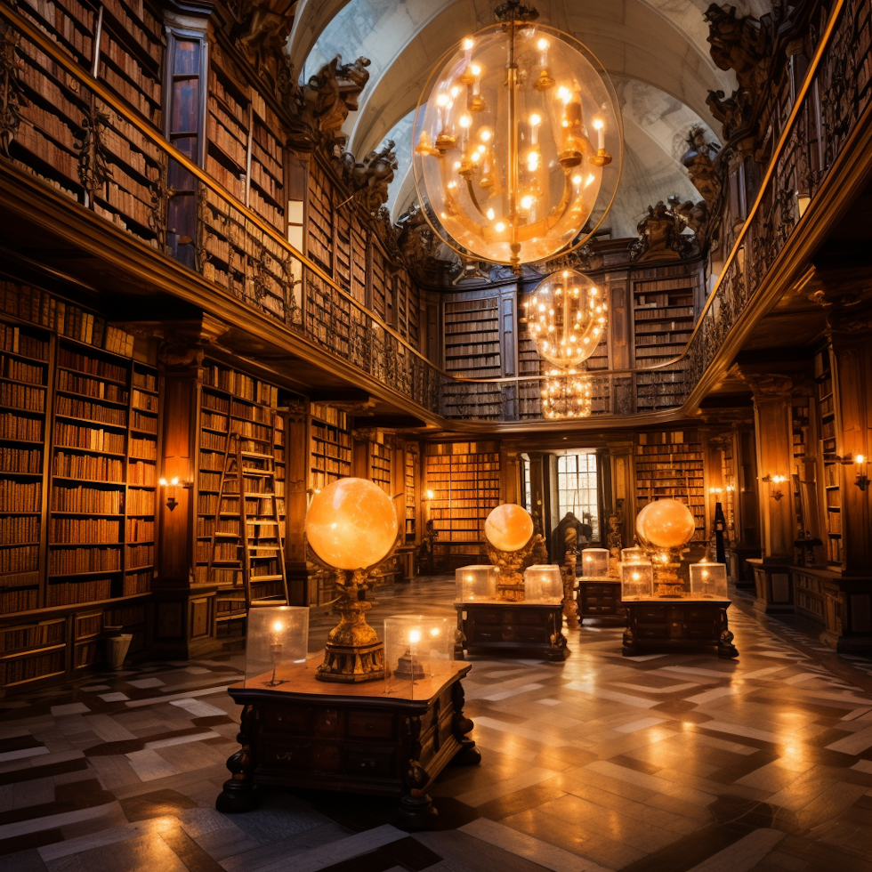 The visual is set in a serene library bathed in a warm, golden-yellow glow from the vintage lamps overhead. The library is filled with towering bookshelves, each shelf lined with books of various shapes and sizes. The books represent the vast world of knowledge and learning opportunities available to individuals. In the center of the library, we see a focused and determined adult sitting at a wooden study desk. The person is dressed in professional attire, signifying their busy lifestyle with work and responsibilities. They are engrossed in reading a thick book, symbolizing the commitment and dedication required for lifelong learning. Behind the person, a large clock hangs on the wall. The clock's black and white face accentuates the passage of time and the need for efficient time management. The clock's hands point to different hours, indicating the varying time commitments one must juggle while pursuing learning. Around the desk, scattered papers and a laptop show the person's dedication to coursework and assignments. The laptop's screen displays an online course platform, reflecting the modern methods of learning and the integration of technology in the learning process. On the left side of the visual, we see a family portrait, representing the individual's responsibilities beyond learning. The portrait subtly hints at the challenges faced by parents or individuals with family commitments while balancing their learning journey. The person's expression is a mix of determination and slight concern, capturing the struggle of finding enough time for learning amidst life's demands. Yet, they are unfazed, showcasing their resilience and willingness to face the time commitment challenge head-on. The image exudes a sense of calm and balance, suggesting that with thoughtful planning and effective time management, one can strike a harmonious chord between learning and life. The warm and inviting atmosphere of the library conveys the idea that the pursuit of knowledge is a rewarding and enriching experience. The visual tells the story of an individual's journey towards personal growth through lifelong learning. It serves as a powerful reminder that while the time commitment may be a challenge, with dedication and smart planning, one can navigate through the demands of learning, work, and personal life to create a fulfilling and successful lifelong learning journey.
