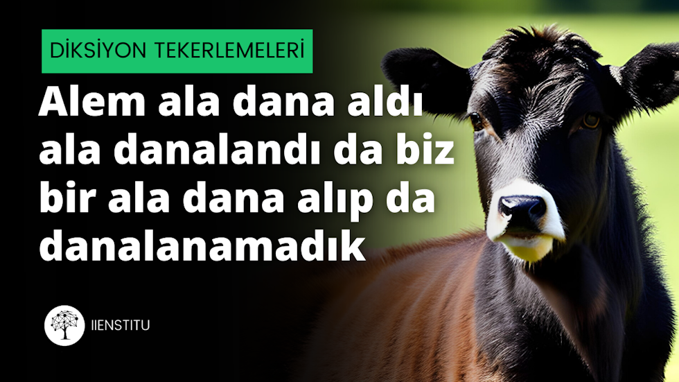 Alem ala dana aldı ala danalandı da biz bir ala dana alıp da danalanamadık.