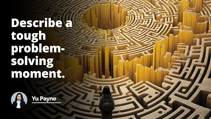 A stunning yellow and black image with intricate patterns, resembling a labyrinth. The image showcases a person standing at the center, contemplating, surrounded by a white haze.