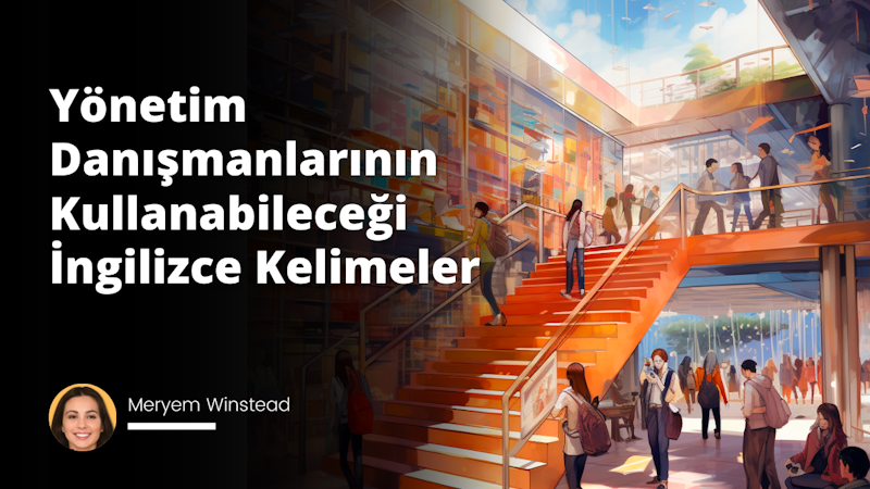 Bu görsel konsepti, dijital illüstrasyon sanatınının bir yansımasıdır ve Tanaka Hisash tarafından oluşturulan geniş bir sahnede yönetim danışmanlarının İngilizce dil becerilerini geliştirmeye odaklanırken, çeşitli iş ve yönetim terimlerini keşfettiklerini öne çıkarır. Pozitif ve canlılık dolu bir atmosfer içerisinde kalabalık bir kütüphane ayarı, bu özyinelemeli ve karmaşık sürecin heyecan verici bir yolculuk olduğunu göstermek üzere seçilmiştir. Renklerin sıcaklığı her zaman desenlerin ve canlı tonların ön planda olduğu bir sanat tarzının kalbini yansıtır. Yönetim danışmanlarının hepsi yoğun ve kararlı bir şekilde çalışırken gözlemlenir, ki bu da yüzlerinde dikkatlice çizilmiş ciddi ve kolay olmayan ifadeleri ile vurgulanır. Sağlam bir aydınlatma ile bu çizgi tarzı atmosferin genelini aydınlatırken, genel olarak her figürün yüzüne ve aktivitelerine odaklı vurgu noktaları ile son derece belirli bir ışık ve gölge oyunu bulunmaktadır.