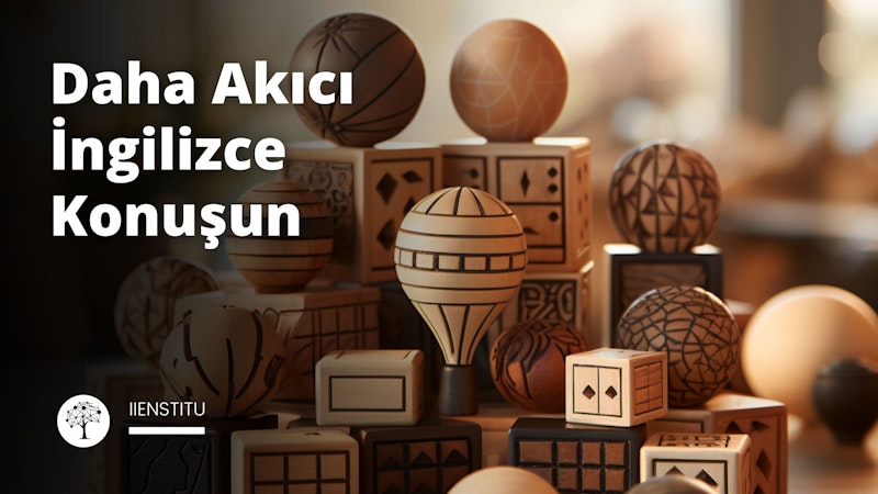 Bu görüntü, ahşap bloklardan oluşan bir koleksiyonun yakın plan çekimidir. Blokların hepsi küçük dikdörtgenlerden büyük küplere kadar çeşitli şekil ve boyutlarda. Bloklar açık ve koyu kahverengi renklerin bir kombinasyonudur ve her biri benzersiz bir çizgi ve şekil desenine sahiptir. Arka planda, görüntünün köşesinde bir küre görülebilir. Küre açık mavi renkte ve küçük beyaz yıldızlarla kaplı. Ahşap blokların ve kürenin birleşimi görüntüde mükemmel bir kontrast ve denge yaratıyor.