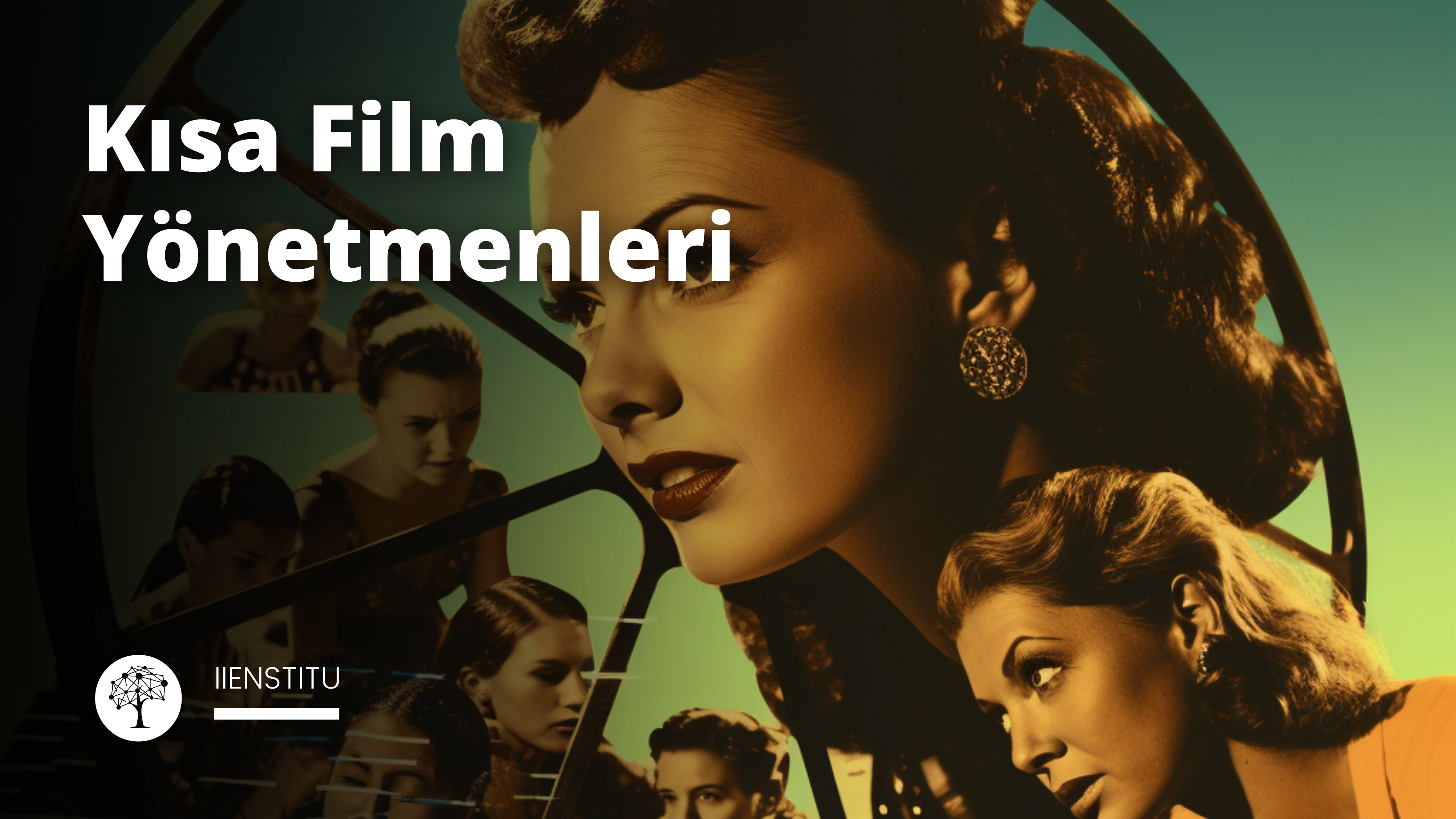 Bu resimde ön planda bir film makarası ve bir film şeridi, arka planda ise yere uzanmış bir grup insan görülüyor. Görüntünün ortasında bir film klaketinin yakın çekimi yer almaktadır. Makara ve film şeridinin solunda suda yüzen bir adam, sağında ise çimlerin üzerinde yatan bir çift kız görülüyor. Daha sağda, bir grup genç kadın çimlerin üzerinde uzanırken, sağ alt köşede bir grup kadın çimlerin üzerinde uzanmaktadır. Sağ üst köşede siyah beyaz bir fotoğrafın yakın çekimi yer alıyor. Görüntü siyah beyazdır ve renkler tek renklidir. Sahne huzurlu ve dingin. Görüntüdeki insanlar rahat ve mutludur. Film makarası ve film şeridi görüntünün ana odağıdır ve diğer insanlar ve nesneler arka plandadır.