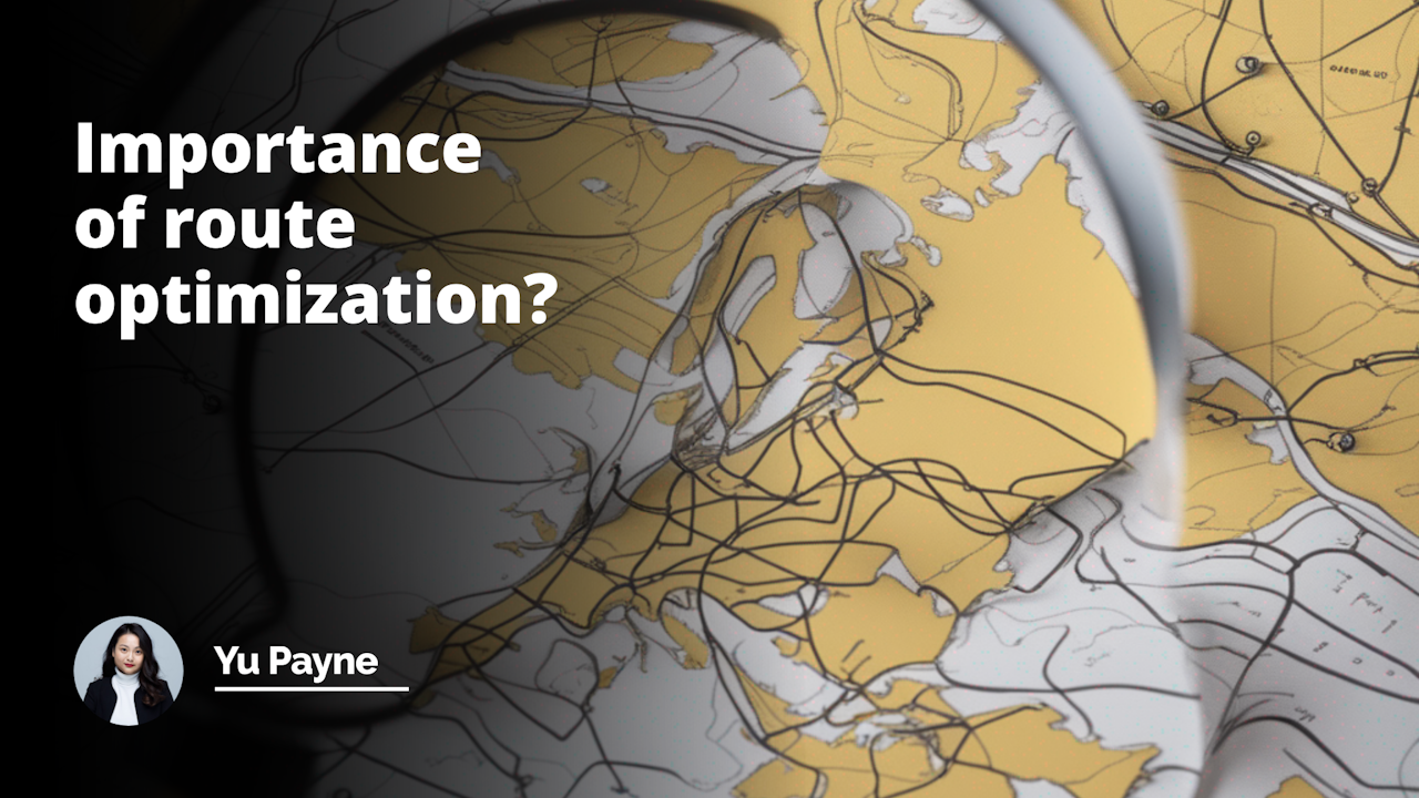 Yellow, black, white map, distinct routes, magnifying glass detail, emphasis on efficiency, symbolic journey optimization, meaningful and impactful visualisation