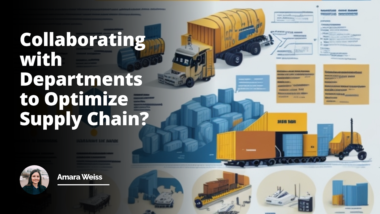 Broad interview table setting, job applicants and interviewers shaking hands, diverse panel, papers and pens scattered, multiple corporate attire, formal characteristic, lines of communication intersecting, representations of different departments, corporate structure, abstract images of factory, logistics trucks, shipping containers, pallet jack, inventory items in background, signals of supply chain, charts and graphs suggesting analytics and optimization, cohesive collaboration, bright yellows signal attention and focus, sharp blacks for contrast and clarity, muted whites for balance, hints of humor, applicants wearing unconventional ties, interviewers with quirky mugs, overall synergy depicted, essential and minute details signifying supply chain, bridge between applicants and interviewers symbolizing connection and collaboration.