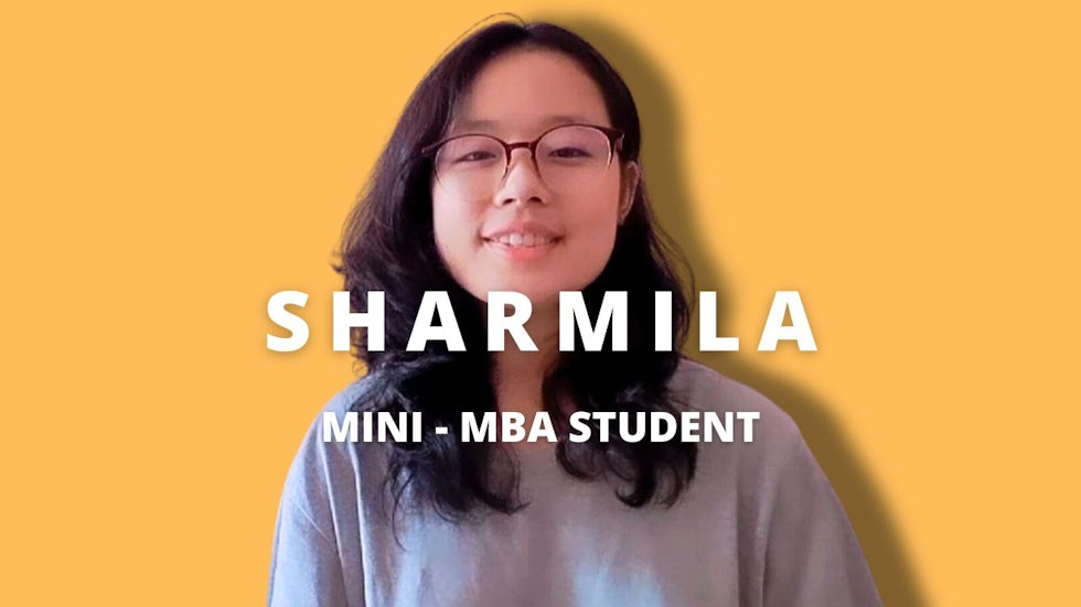 Hello, I'm Sharmila. I earned a Mini-MBA certificate from IIENSTITU. It enhanced my business acumen, with European insights. Grateful for the instructors' expertise. Thanks, IIENSTITU.