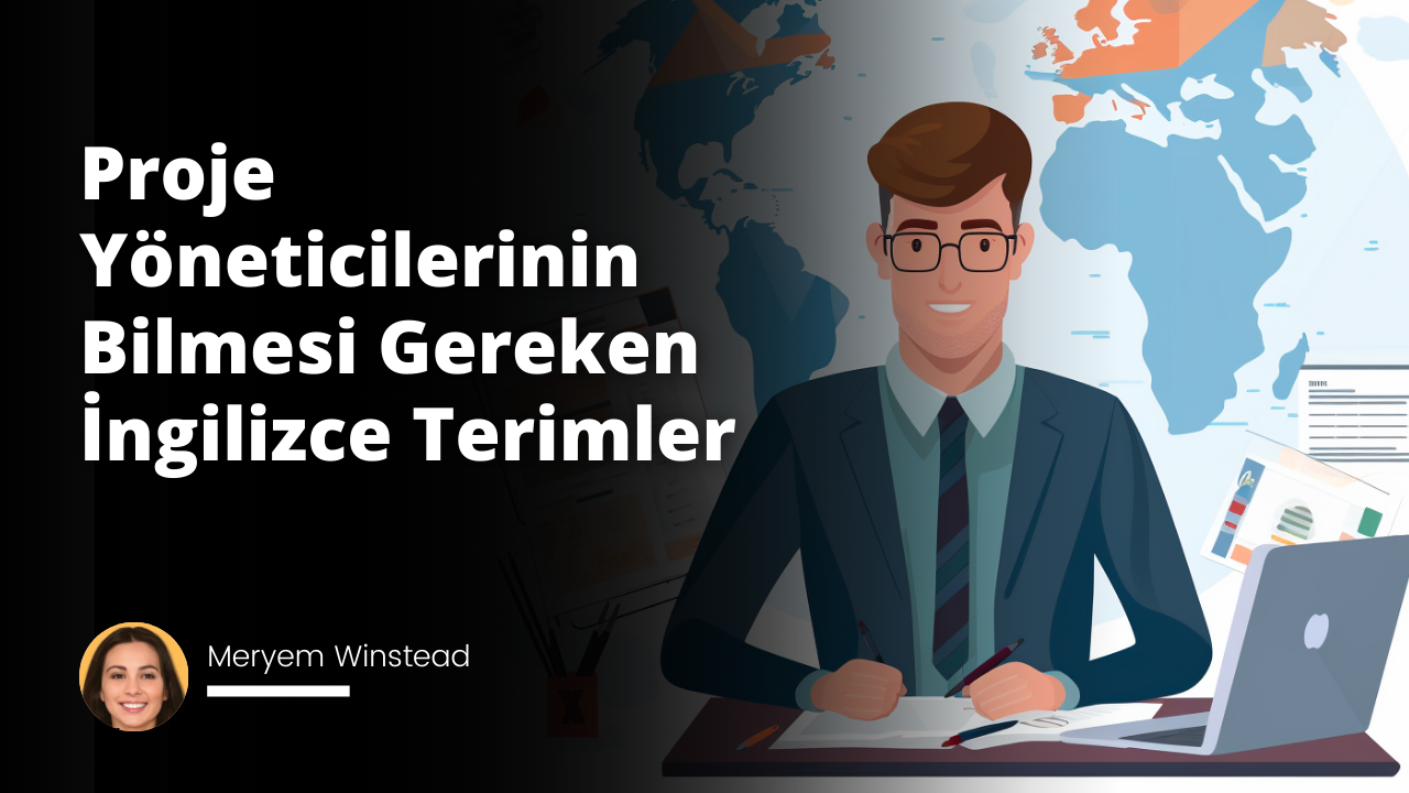 Bu görsel, dünya çapında popüler olan İngilizce terimleri keşfeden bir proje yöneticisinin yoğun çalışmasını tasvir edecek. Elinde kişisel not defteri, farklı renkli kalemler ve dünya haritası olan bir müdür, düşünceli gözlerle masa başında oturuyor. İlişkili kelimeler ve ifadeler, İngilizce kelime bulutu şeklinde onun etrafında havalanıyor. Doğru terimlerle iletişim kurabilmenin işyerindeki başarısına ne kadar yardımcı olacağı ifadesi yüzünde okunabilir. Genel atmosfer odaklanmış ama üstesinden gelinemeyecek bir zorlukla karşı karşıya olmayan birini göstermek için hafif öne eğilmiş, mütevazi bir tonla ayarlanmıştır. Aydınlatma, masanın üzerindeki çalışma alanını vurgulayan doğrudan bir ışık kaynağından geliyor ve çevresindeki atmosferi daha az belirginleştirerek çalışanın odak noktası olduğunu gösteriyor. Görselde canlı, ama aynı zamanda profesyonel bir renk paleti kullanılıyor; turuncu ve yeşil tonlar hakimken, arka plan daha nötr ve rahatlatıcı bir mavilikte bırakılıyor. Bu sekans, dijital illüstrasyon tekniği sayesinde modern ve hali hazırda gelişmekte olan bir iş dünyasını temsil edebiliyor.