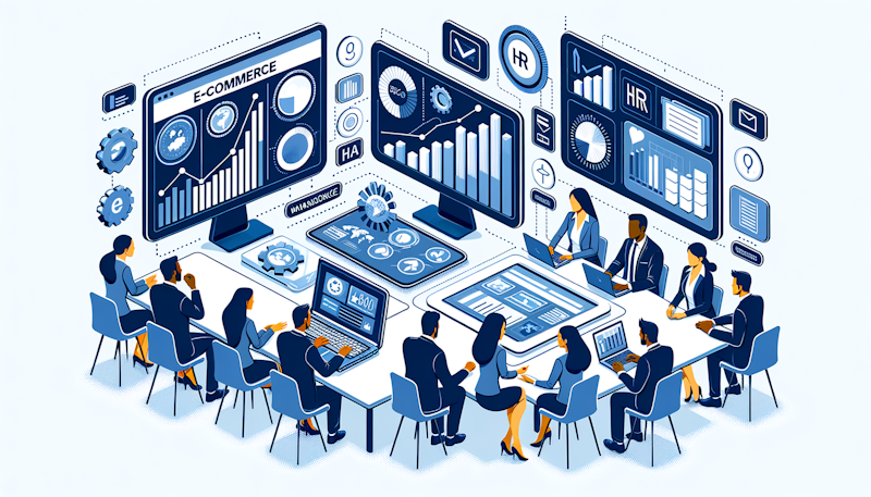 E-Ticaret ve İK yönetiminin nasıl iç içe geçtiğini keşfedin! E-Ticarette iş verimliliğinizi artırmak için en güncel İK yönetim stratejilerini uygulayın.