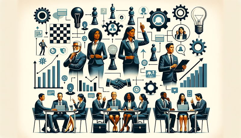 'Stratejik İnsan Kaynakları Yönetiminin esaslarına derinlemesine ulaşın. İşe alım, eğitim, performans değerlendirme ve çalışan gelişiminin incelikleri burada.'