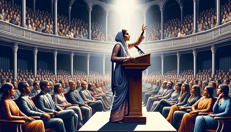 'Ikna teknikleri ile ilgiyi nasıl koruyacağınızı öğrenin! Etkili yoluyla seyircinizin dikkatini çekin ve bağlantı kurun. Başarılı iletişimin sırrı burada!'