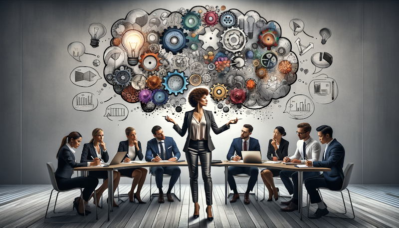 'Liderlikte yaratıcı problem çözme ve üretkenlik arttırma teknikleri. Karar vermeyi teşvik etme yöntemleri ile liderliğinizi güçlendirin.'