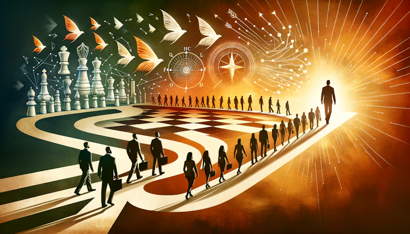 'Değişime liderlik etmek için başarılı geçiş stratejileri ve yönetim tekniklerini keşfedin. Stratejik yönetimle işinizi bir adım öteye taşıyın.'