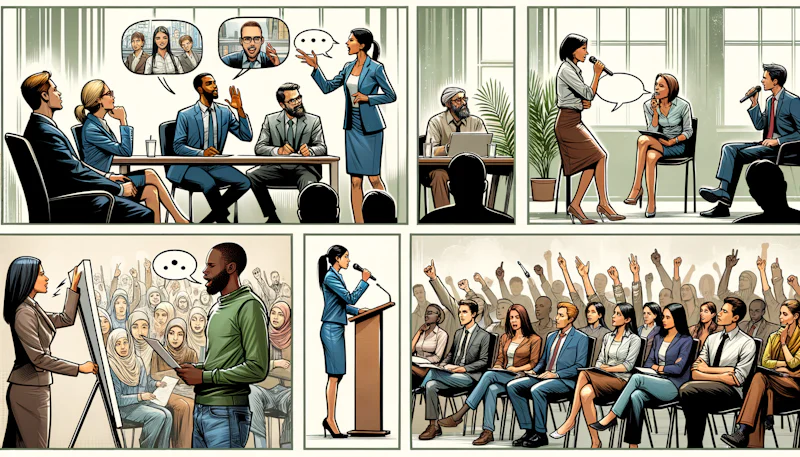 'Etkili sözlü iletişim becerilerinizi geliştirin! İletişim başarınızı artıracak, dilekçe yazma ve hitabet tekniklerini keşfedin. Sözle etkileyin!'