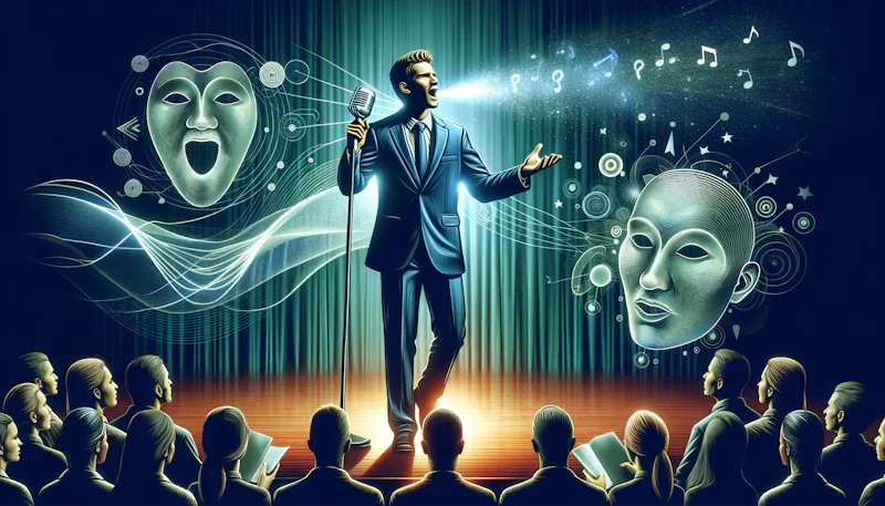 'Sesli anlatımın gücü ile bilgi aktarma sanatını keşfedin. Etkili konuşma teknikleriyle sözcüklerinizi etkileyici hikayelere dönüştürün.'