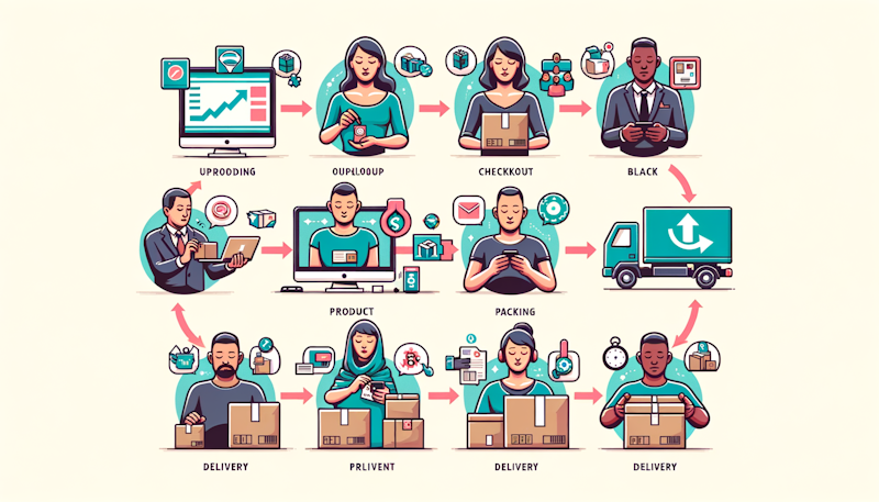 Online satış sürecini öğrenin. E-ticarette adım adım ilerleme ipuçları, sanal mağaza açma ve en iyi satış stratejileri burada!