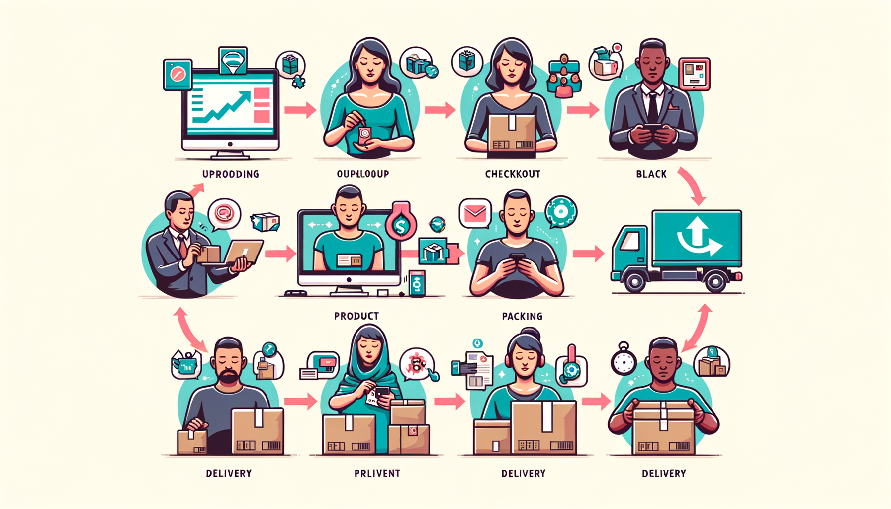 Online satış sürecini öğrenin. E-ticarette adım adım ilerleme ipuçları, sanal mağaza açma ve en iyi satış stratejileri burada!