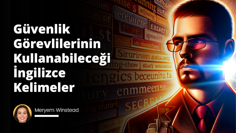 Bu görüntü, güvenlik görevlilerinin işyerinde kullanabileceği İngilizce dil becerilerini geliştirmek maksadıyla oluşturulmuş bir dijital illüstrasyon. Resmin arka planında, bir dizi özenle seçilmiş İngilizce kelime ve ifadelerin yer aldığını görüyoruz. Bu ifadeler, günlük iş akışında güvenlik görevlileri için hayati önem taşıma potansiyeli olan kelimeler ve frazlar. İllüstrasyonda ayrıca bir güvenlik görevlisinin siluetini görüyoruz, Sanatçı olarak ise genellikle bu tarz eğitim amaçlı illüstrasyonlarda iyi olan Hudgens'ı seçtim. Karakterin sert ve odaklı ifadesi, görevinin ciddiyetini yansıtıyor. Çizim, sıcak ve davetkar bir renk tonunda yapıldı, bu da öğrenme sürecini daha az ürkütücü ve daha erişilebilir hale getirecektir. Aydınlatma tasarımda ön plandaki güvenlik görevlisini vurgularken, arka plandaki İngilizce ifadeleri de belirginleştiriyor. Genel atmosfer, huzur ve öğrenme ile dikkat etmek ve odaklanmaktan oluşuyor.